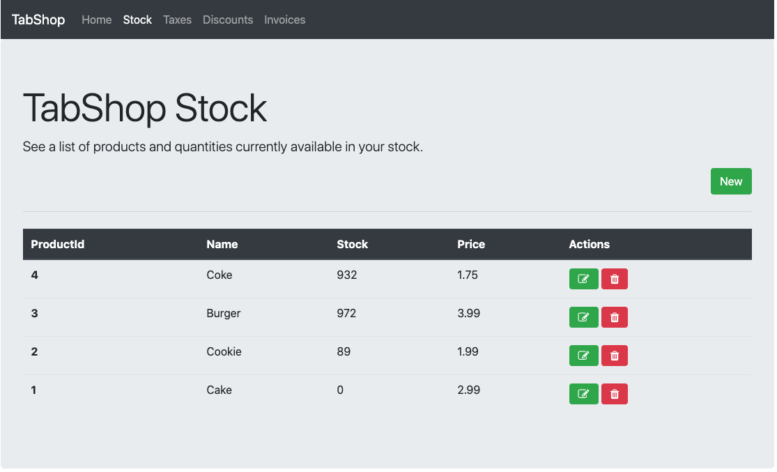 run TabShop server as docker image